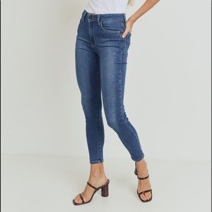 Just Black Faded Skinny Jeans